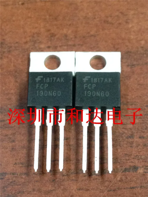 

5pcs FCP190N60 TO-220