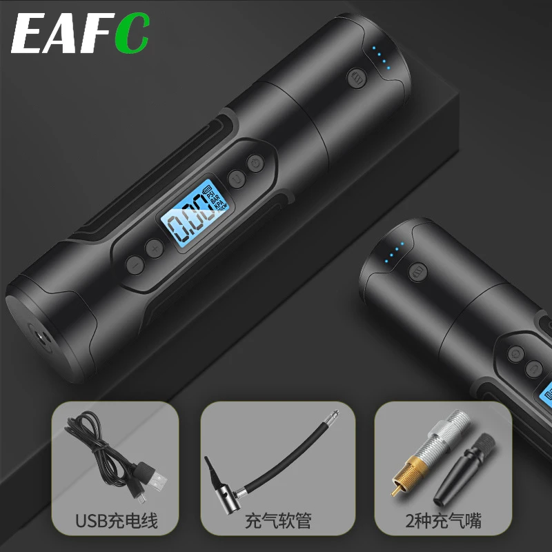 Портативный Беспроводной автомобильный воздушный компрессор 150PSI Автомобильный