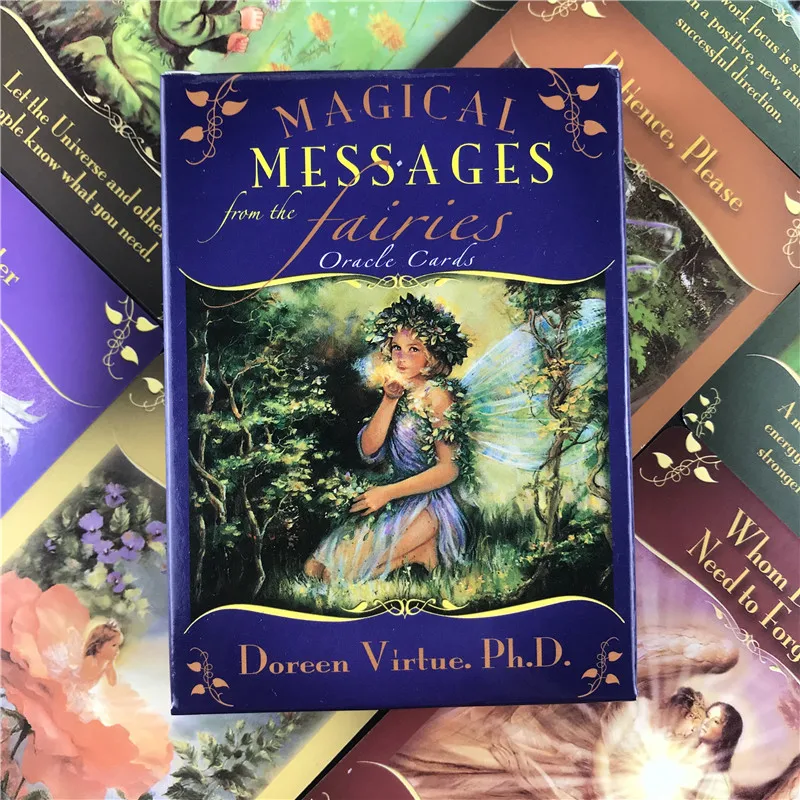 Волшебные сообщения от Феи Таро карты тараф гадания колода настольная игра для
