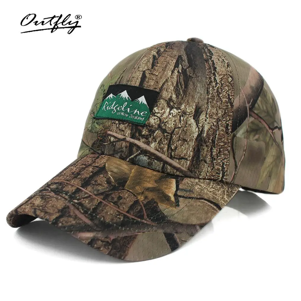 Outfly Снежная камуфляжная бейсболка Мужская Уличная джунгли шапочка для фотографирования для мужчин - Цвет: Early autumn jungle