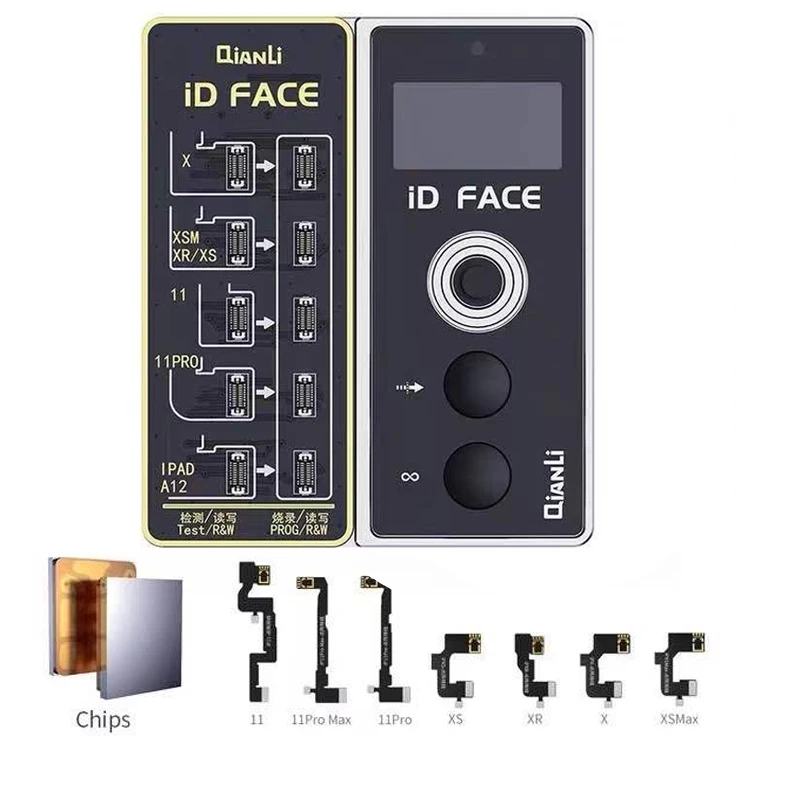 

Qianli ID FACE Dot Projector Detector Use For iphone 11Pro Max X XS Xsmax Xr Chip Data Read Write Face ID Repair