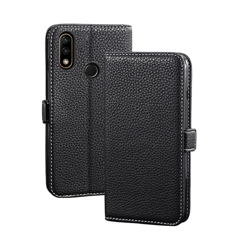 Кожаный чехол Lichi для lenovo A6 Note с магнитной застежкой узором PAGK0027IN защитная