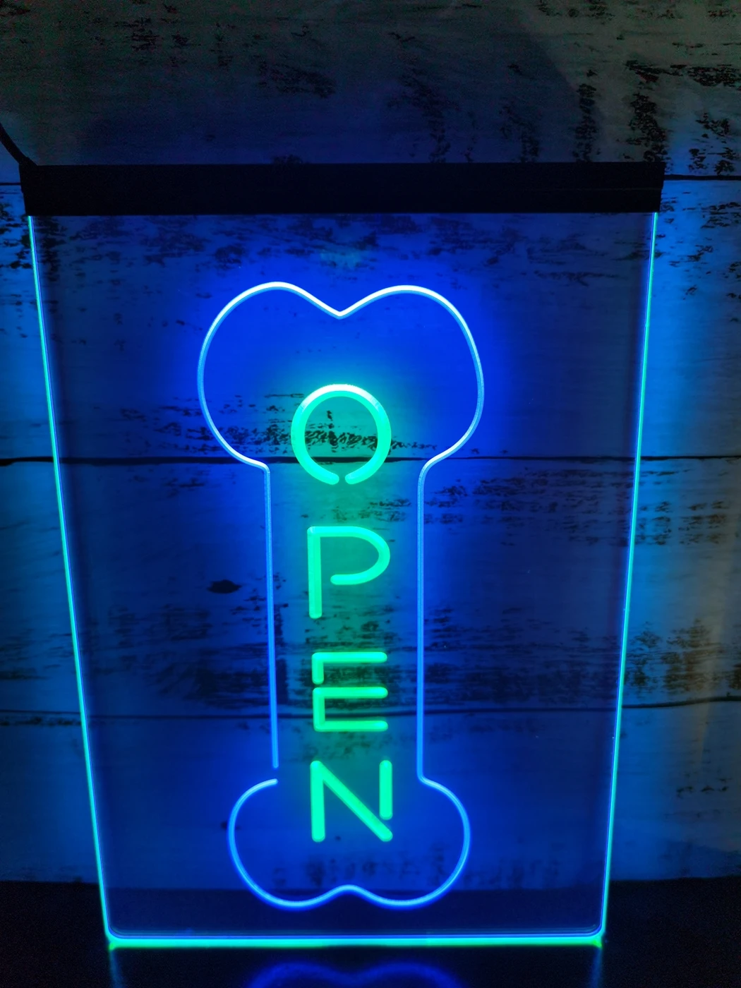 Открытый уход за косточками для собак зоомагазин дисплей двухцветная