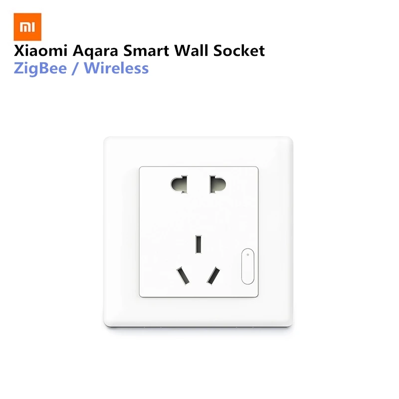 Aqara умная настенная розетка ZigBee Беспроводная настенная розетка Mijia настенная розетка переключатель работа для умного дома комплекты приложение