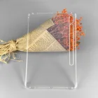 Прозрачный силиконовый мягкий чехол для Samsung Galaxy Tab S7 + 2020, 12,4 дюйма, противоударный чехол из ТПУ с подушкой безопасности для искусственных элементов