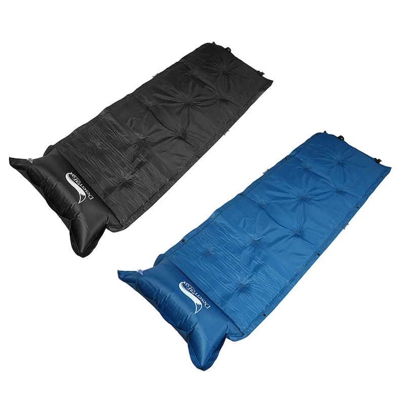 180x53x1cm Self Inflating Camping Roll Mat Sleeping Bed Inflatable Pillow Air Mattress Bag Pad Picnic Beach | Спорт и развлечения