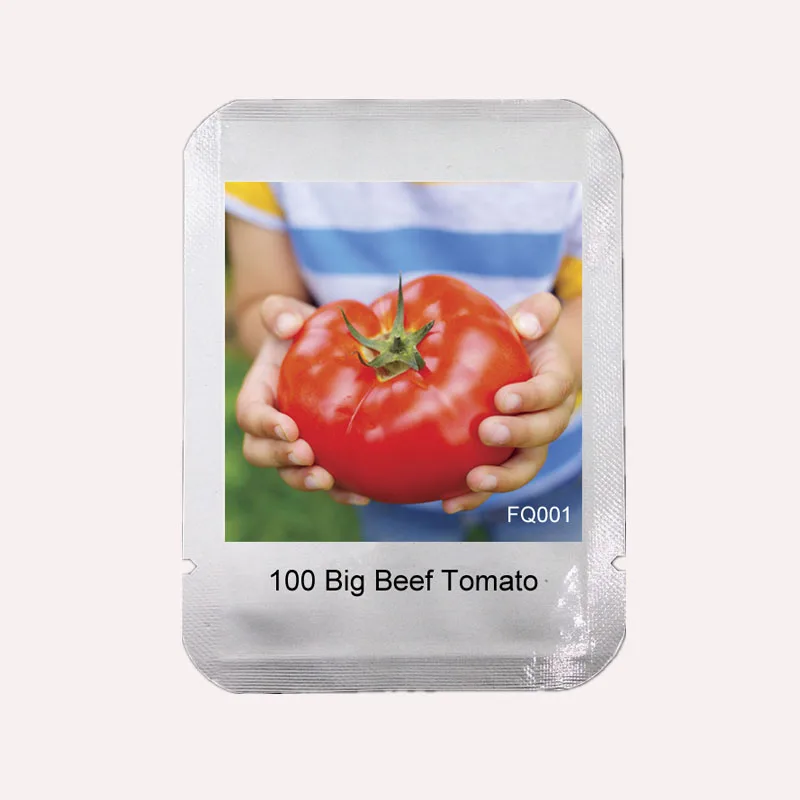 Big Beef Hybrid Tomato bonsai, Professional Pack, 100 Pcs / Pack, Extra-large, Extra-meaty, Extra-tasty Tomato#FQ001
