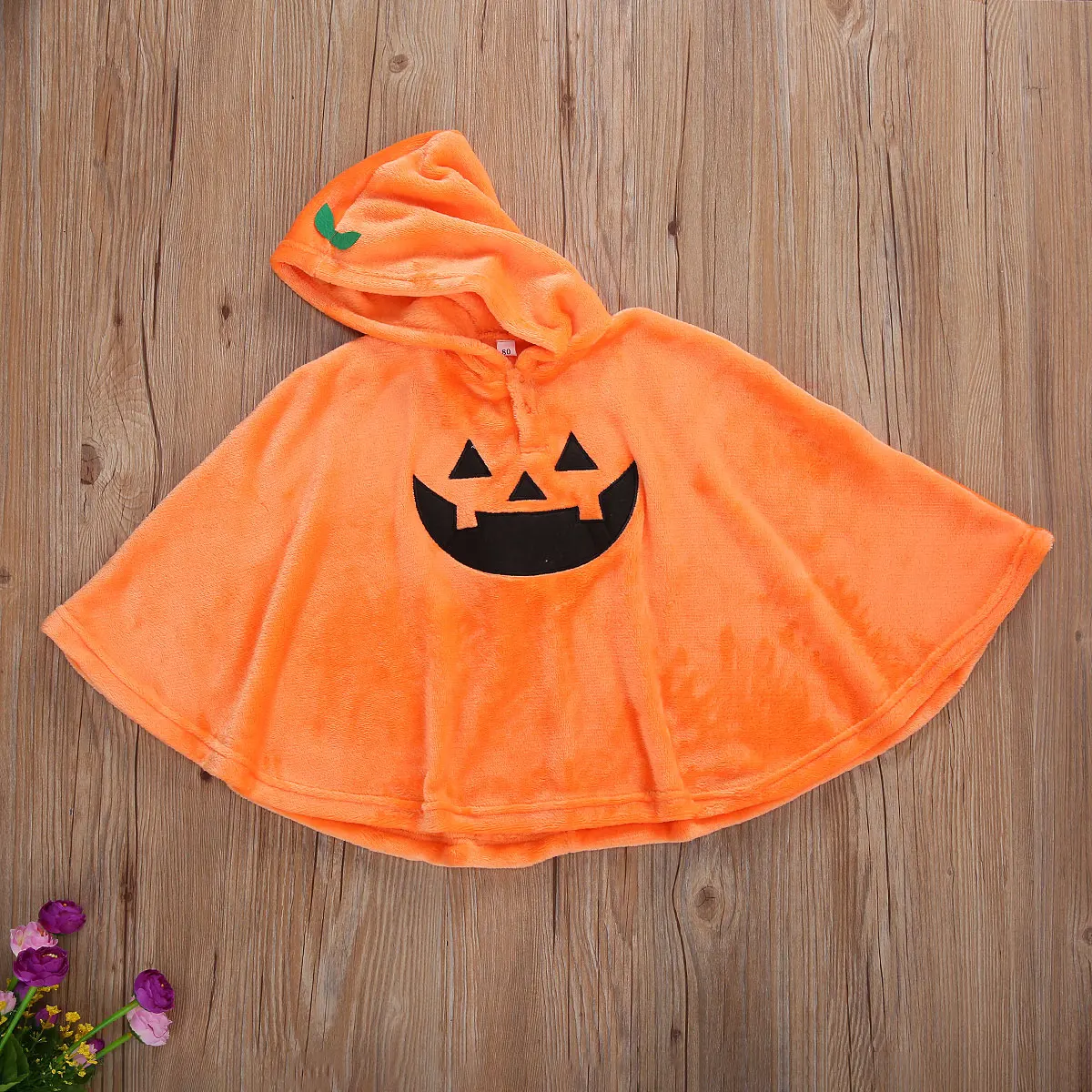 Infant Kids Baby Girls Boys Halloween Costume for Toddler Funny Ghost Pattern Hooded Fleece Cloak Cape | Детская одежда и обувь