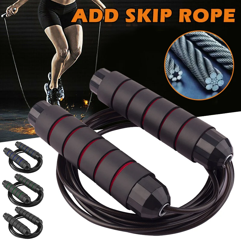 

Hot Selling Heavy Weighted Jump Rope Solid PVC Tool Sweat-proof for Boxing Training Fitness