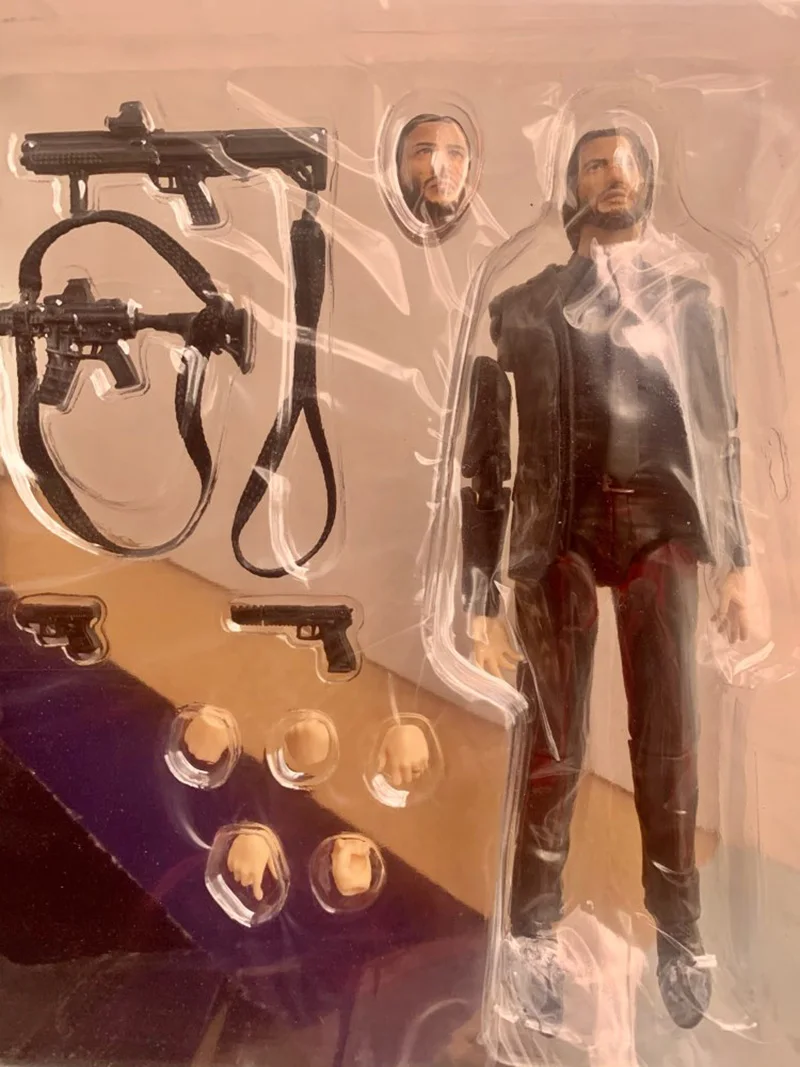 

New Mafex 070 JOHN WICK Action Figure Model Gift for Kids John Wick Toys 15cm