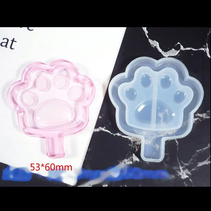 

Quicksand Cat Paw Game Console Epoxy Resin Silicone Mold Jewelry Pendant Tools