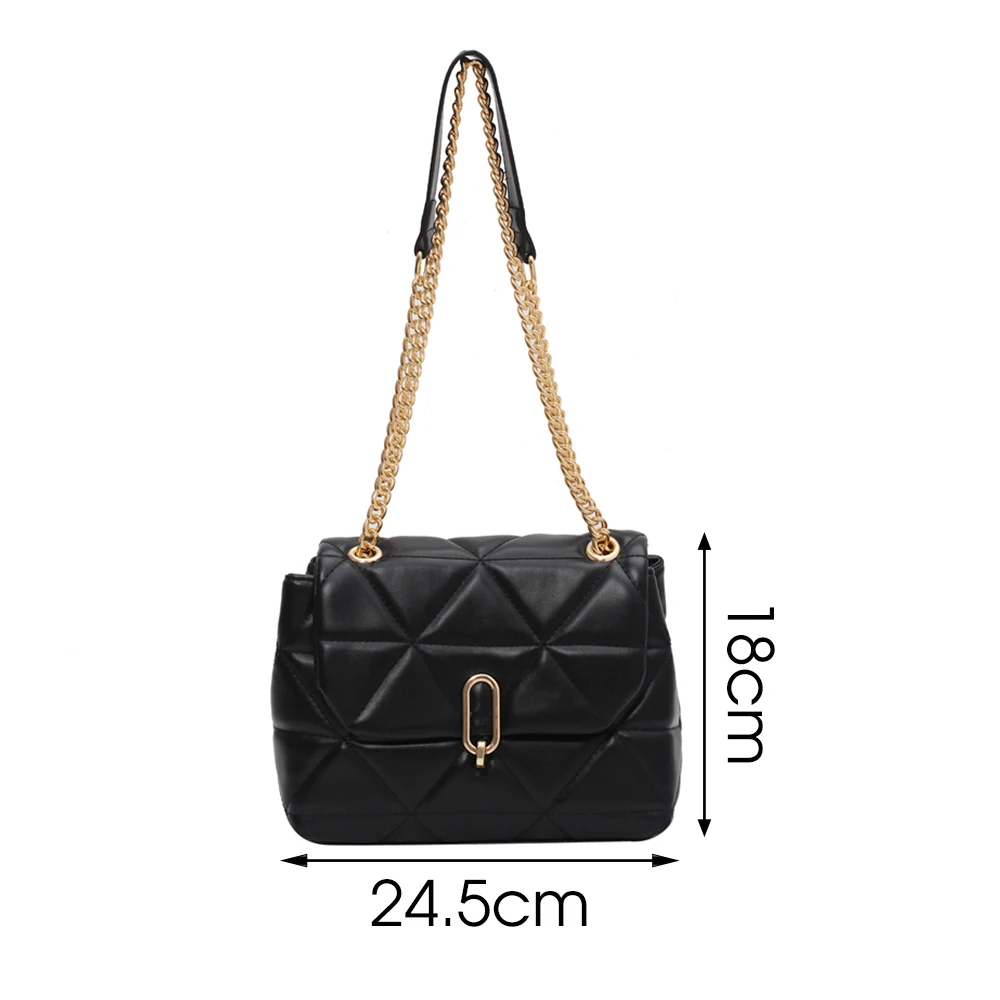 

Luxury Brand Designer PU Leather Crossbody Bags For Women Shoulder Bag Lady's Large Capacity Handbags And Purses Bolsa Feminina