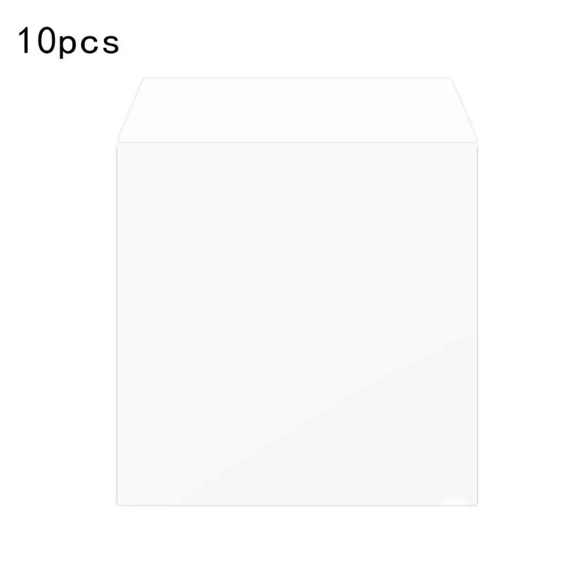 

10Pcs/Bag PVC Double-sided Record Protective Sleeves Flat Open Top Bag Cover for 12'' Double LP 2LP Vinyl Records Record Sleeve