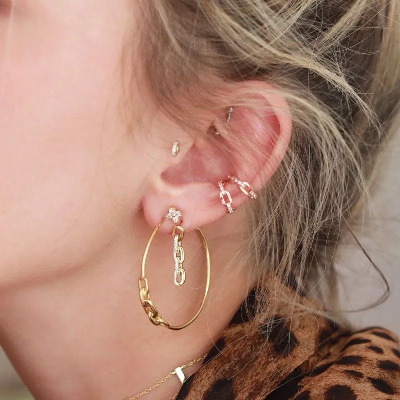 Серьги BPOYB с кисточками женские популярная хипстерская нишевая инкрустированная