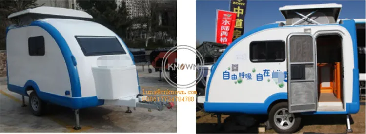 Professional MINI Caravan Australian Standards RV Camping Offroad Travel Trailer With best quality