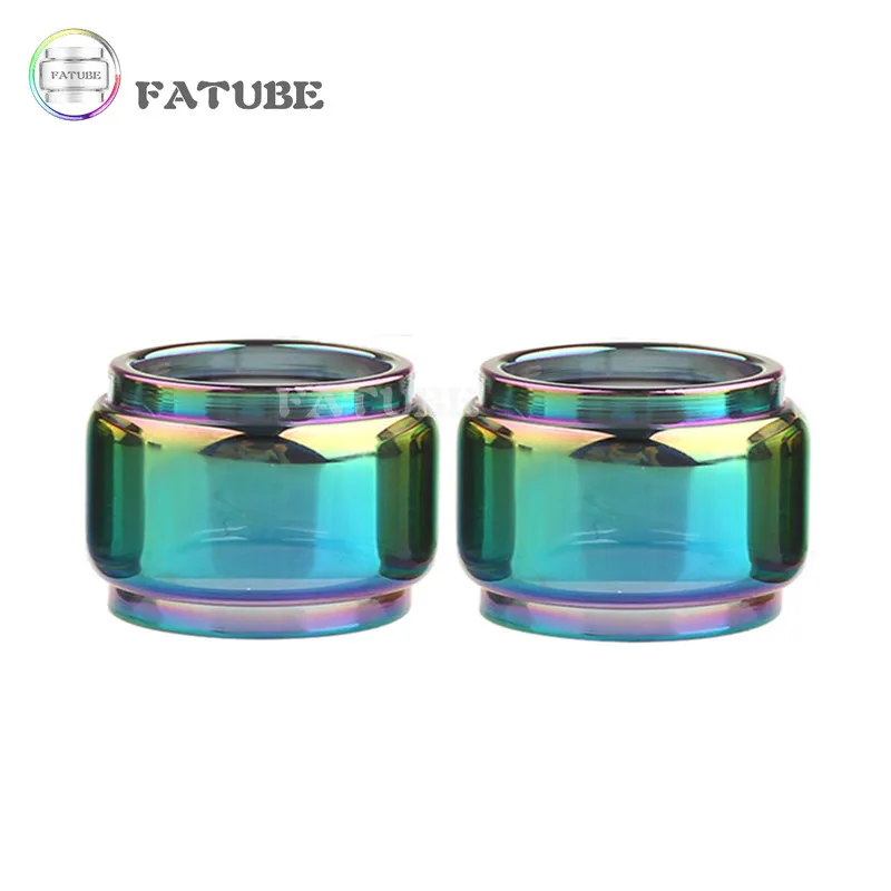 2 шт. FATUBE цвета радуги пузырь Стекло трубка для Skrr / s Luxe S II небо красивые Плюс/NRG NRG