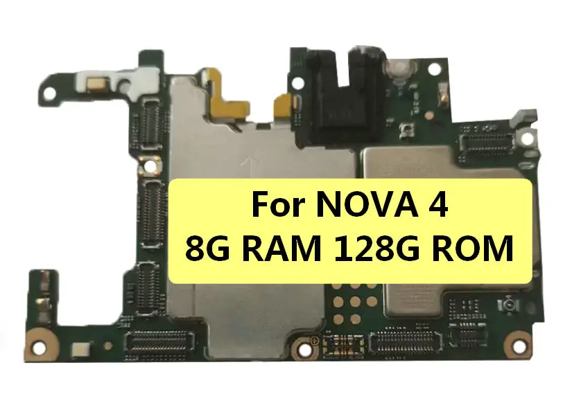 Материнская плата для Huawei Nova4 Nova 4 материнская 6 ГБ ОЗУ 8 Гб 128 ПЗУ логическая 1 шт. |