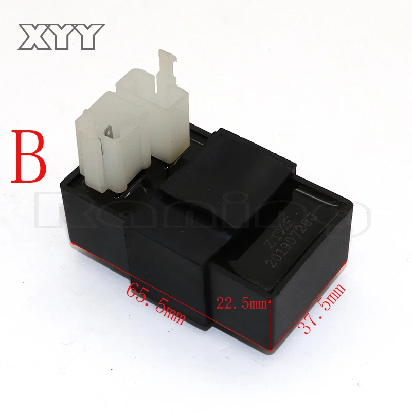 4pin/6 контактов AC DC Зажигание CDI Коробка для gy6 125cc 150cc 200cc 250cc ATV квадроциклы мопед