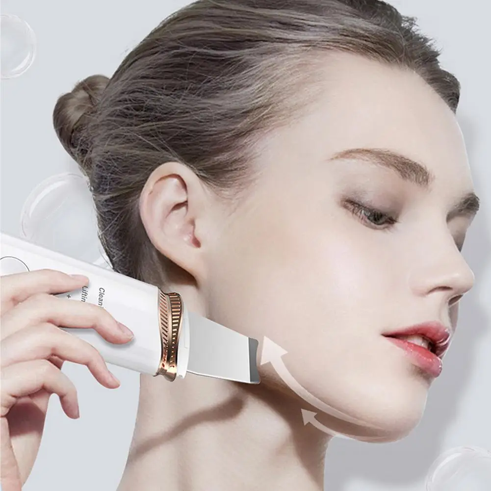 Ультразвуковое устройство для чистки кожи от чёрных точек акне|Устройство ухода