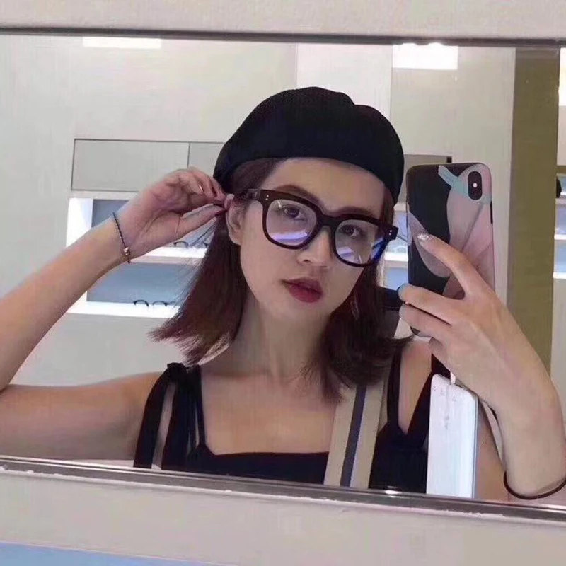 Новые модные женские очки от близорукости с защитой синего света Мужские