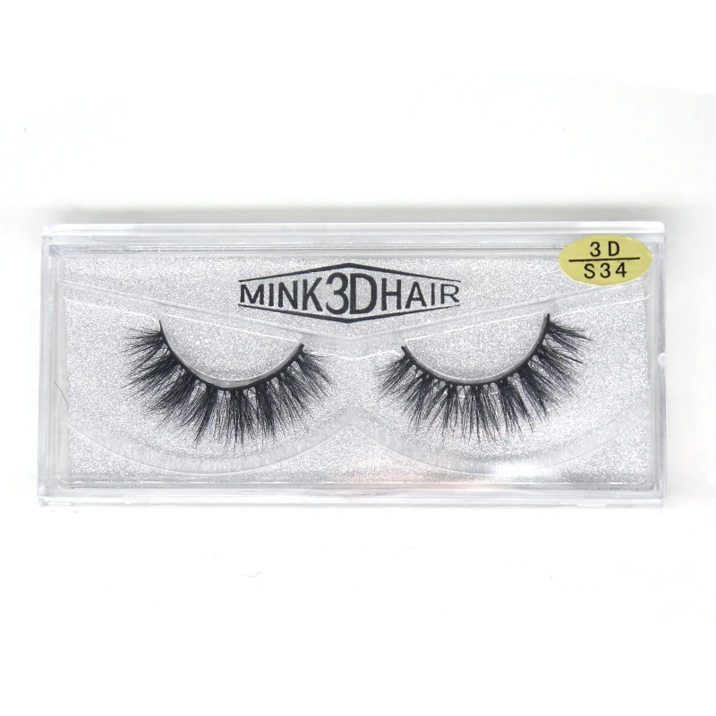 3D норковые ресницы натуральный многослойный толстый крест искусственный макияж