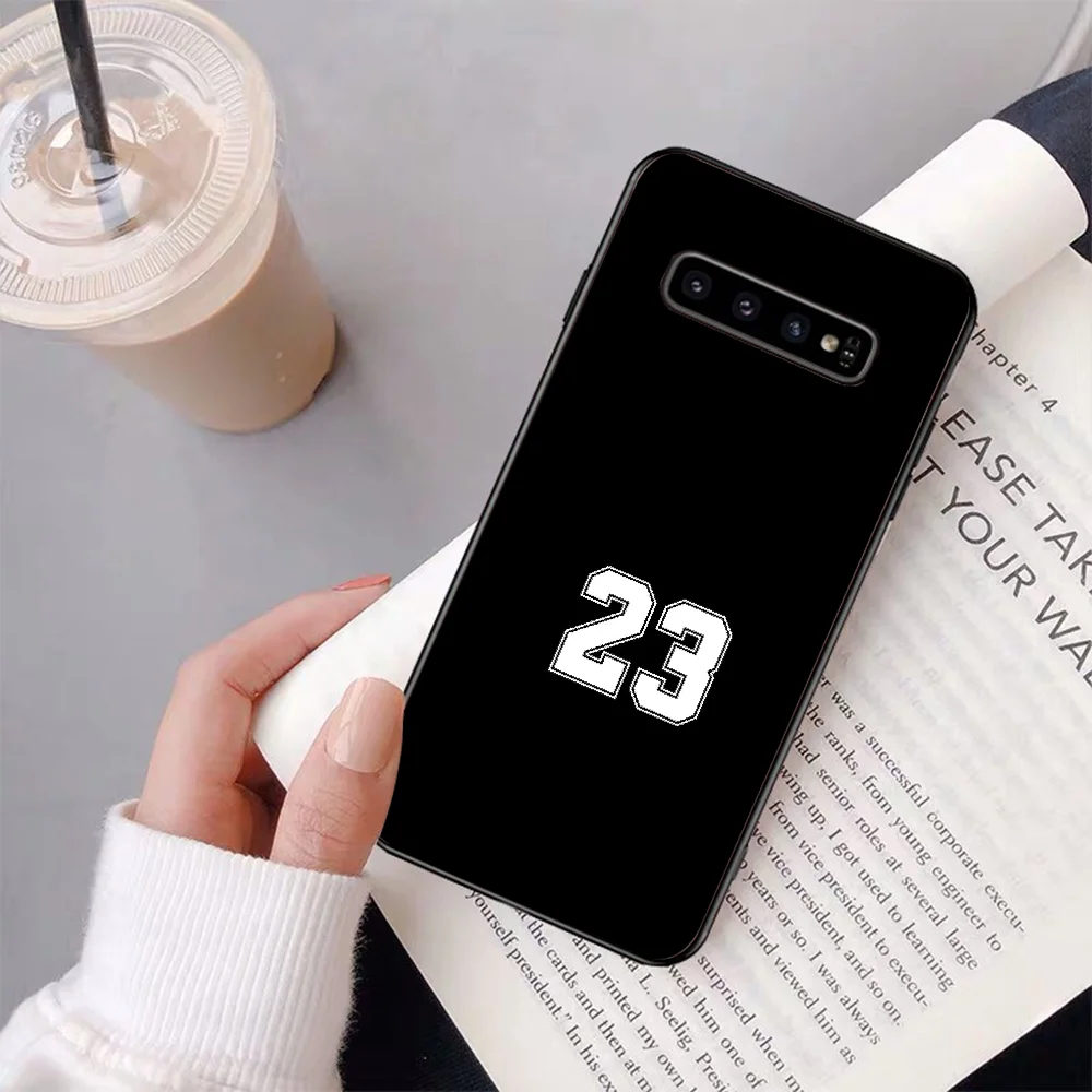 

NBDRUICAI Basketball Number 23 24 Coque Shell Phone Case for Samsung S20 ultra S20 plus S6 edge S7 edge S8 S9 plus S10 E S10