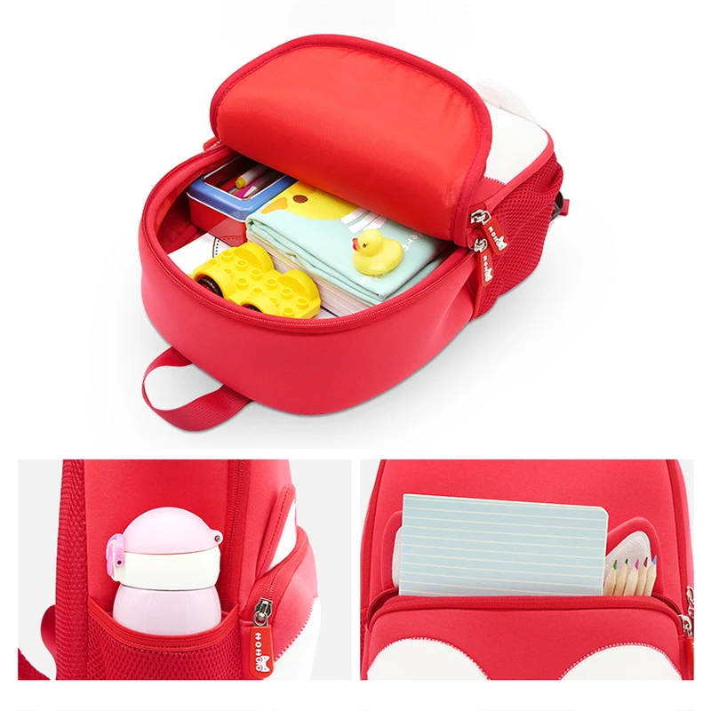 Школьный рюкзак для девочек и мальчиков дизайнерский ранец с объемными