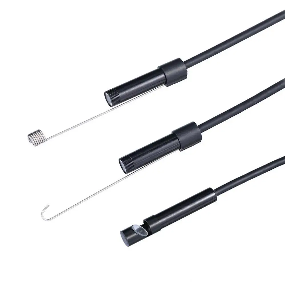 5 мм эндоскоп Камера HD USB с 6 светодиодный 1/1.5/2 м/3 м/5 м мягкий кабель