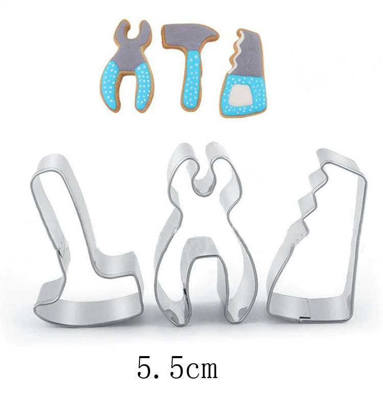 1 шт. Инструменты для ремонта медальон печенья из нержавеющей стали резак