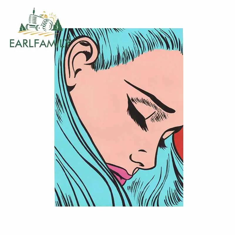 EARLFAMILY 13 см x 9 4 для лучшего поп арта изображения плача виниловые автомобильные