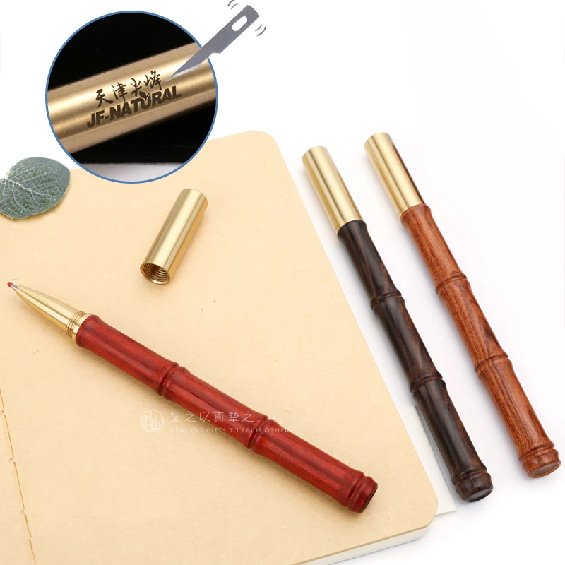 Соединитель в виде бамбука нейтральная латунная ручка для работы офисе