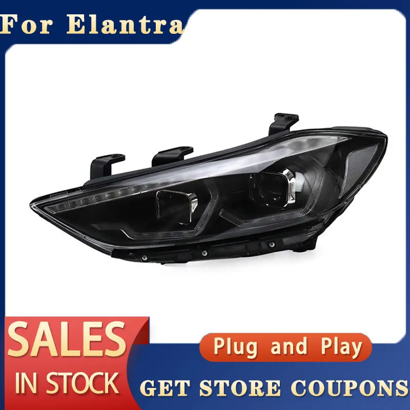Фасветильник головного света для Hyundai Elantra s 2016-2020, новые фары головного света Elantra, брендовые ДХО орлиный глаз Hid Биксеноновые автомобильные аксессуары (art.: 3920b8e2aeaed) - 3920b8e2aeaed