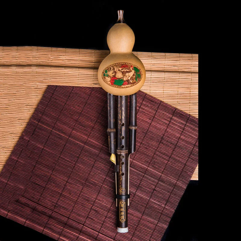 Тыква кукурбит флейта китайский музыкальный инструмент бамбук для начинающих