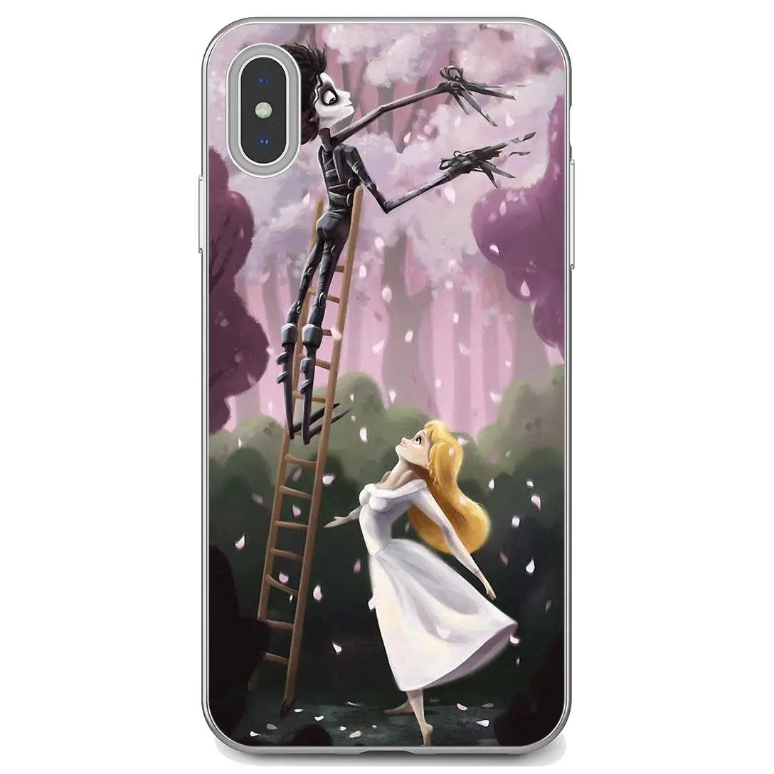 Мягкие чехлы для Huawei Nova 2 2i 3 3i Y3 Y5 Y6 Y7 Y9 Prime 2015 2016 2017 2018 2019 Эдвард-руки-ножницы-кино |