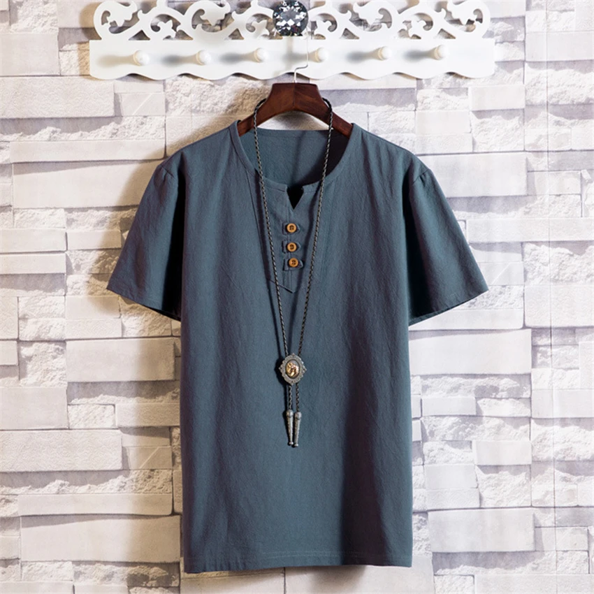 Мужская традиционная китайская одежда Топы Танг костюм ханьфу рубашка Стиль