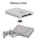 PS1 карта памяти 1 мега карта памяти для Playstation 1 PS1 PSX игра Полезная практичная доступная белая 1 M необходимая Внешняя память