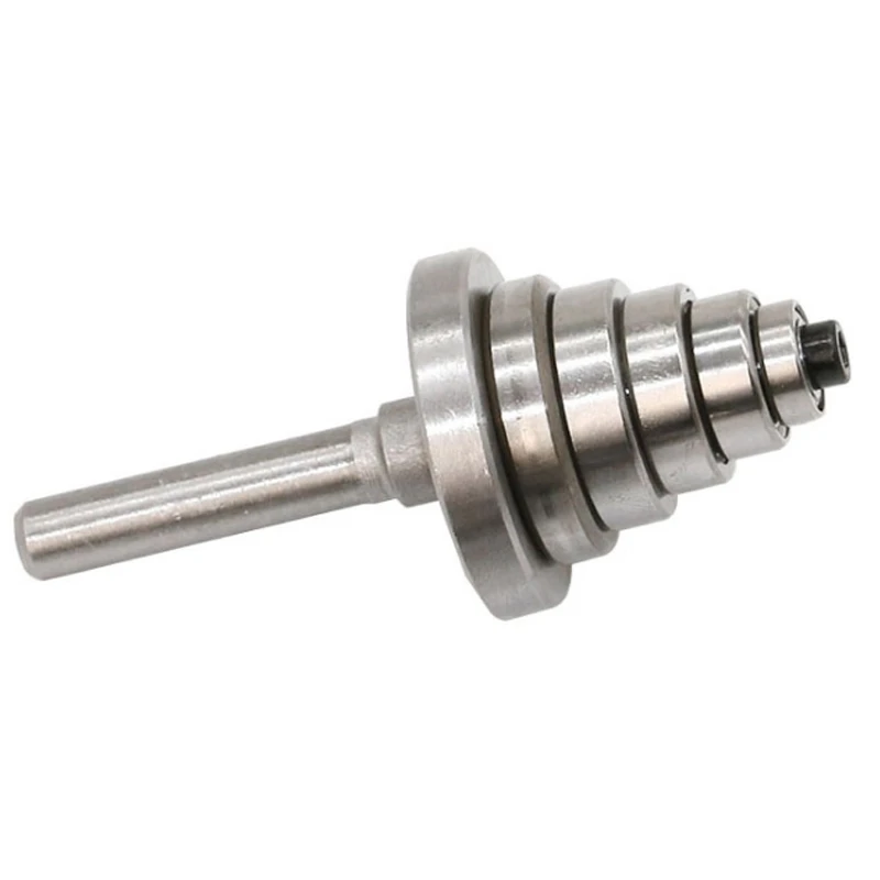 

Router Bit with 6 Bearings Set 1/4" 6.35mm Shank Woodworking Tools Tenon Cutter 69HF