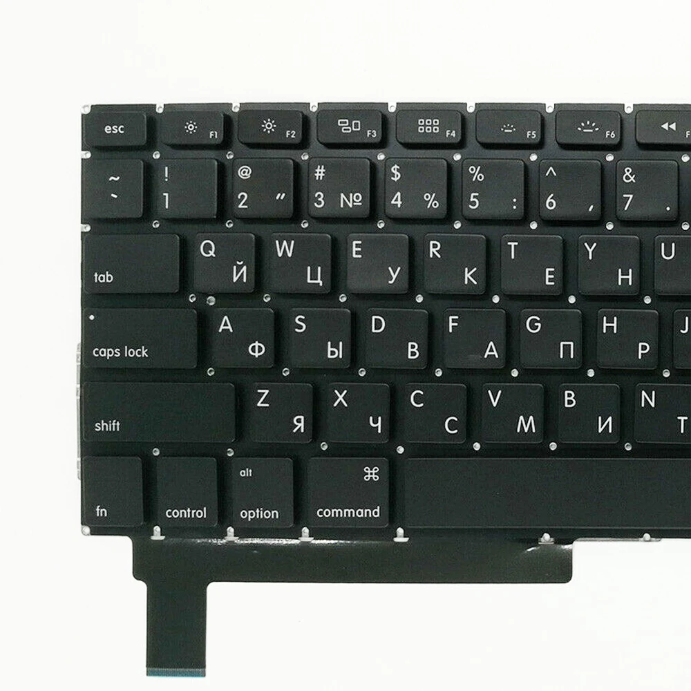 

New A1286 Russian Keyboard For Apple Macbook Pro 15'' Keyboard RU Russian Layout 2009-2012