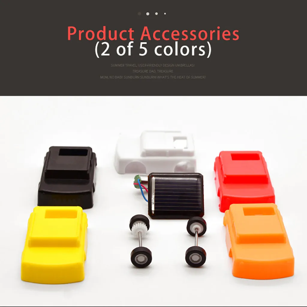 Дети DIY собрать солнечной энергии автомобиля науки образования Солнечной ed