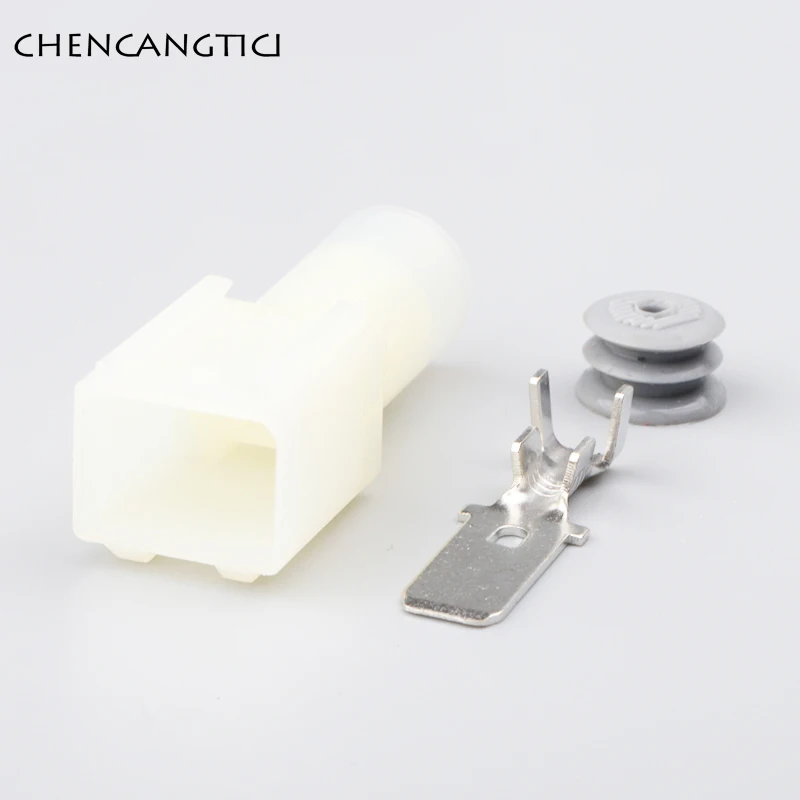 5 комплектов 1 Pin Way H0501-1P DJ7013-7.8-11 водонепроницаемый автомобильный кабельный жгут