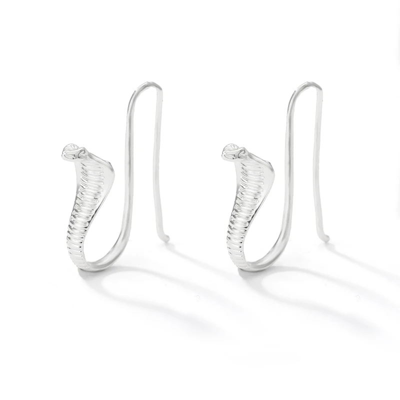 Женские серьги-подвески в виде змеи из нержавеющей стали | Украшения и аксессуары