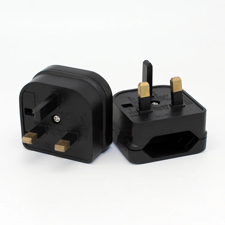 1 предмет новинка Европейский ЕС 2 Pin к UK 3Pin переходник Мощность гнездо