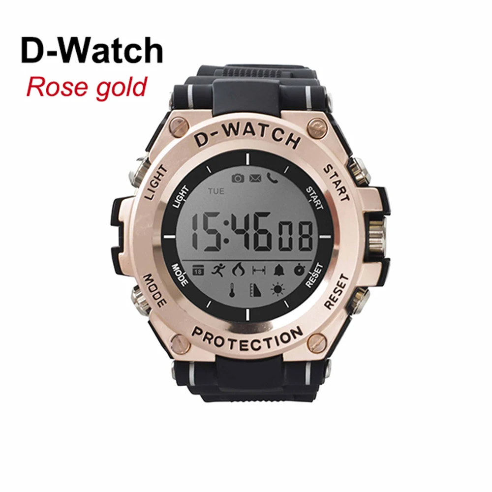 IP68 спортивные Смарт-часы D-watch 30 м Водонепроницаемые умные часы для женщин и