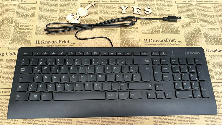 MAORONG TRADING оригинальная немецкая клавиатура QAY QWERTZ для Lenovo настольная USB