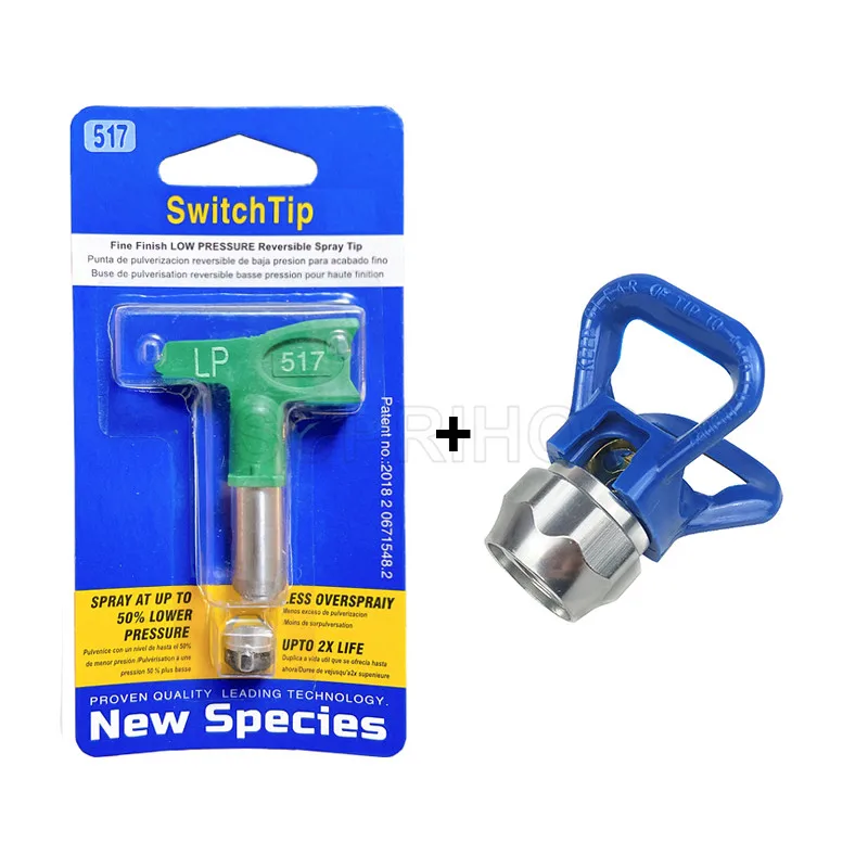 Комплект наконечников для пистолета-распылителя краски 1-6 дюймов |