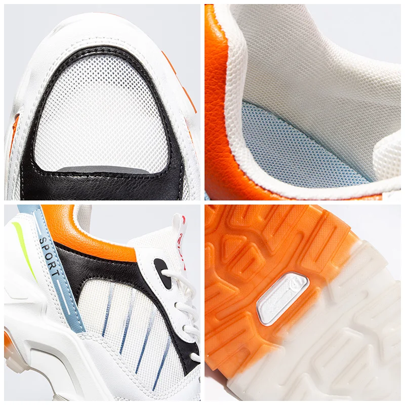 Male Sneakers Mens Running Shoes Mesh Breathable Walking Jogging Casual Sports Shoes Keep Running Platform Trainers Tenis Hombre