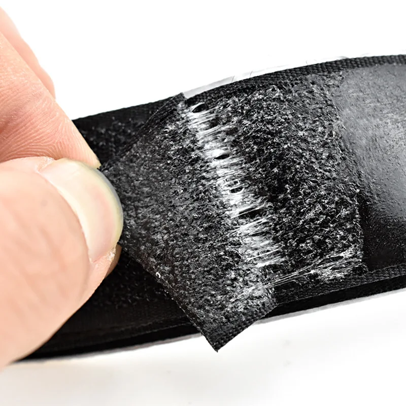 Черно белая клейкая лента для крючков и петель 16 50 мм * 25 лет Волшебная нейлоновая