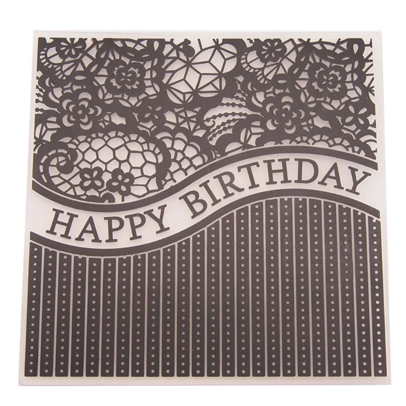 Пластиковая папка для тиснения шаблон творчества скрапбукинга фотоальбома