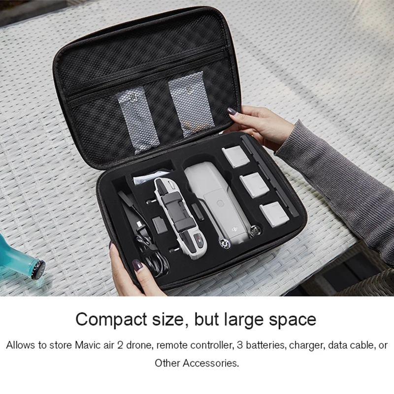 Портативная сумка для хранения DJI Mavic Air 2 Дорожный Чехол большой емкости