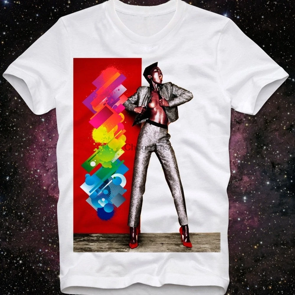 Футболка с изображением изящного Джонса в стиле ретро